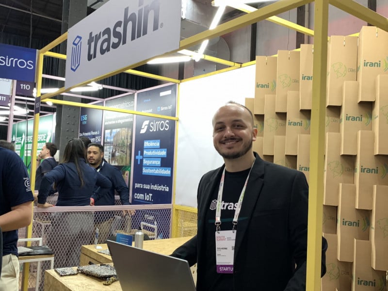 A Trashin é uma startup voltada para a economia circular Foto: DENER PEDRO/ESPECIAL/JC