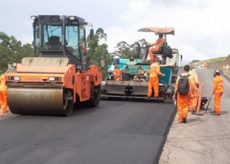 Valores são aplicados para asfaltamento de estradas e acessos às cidades