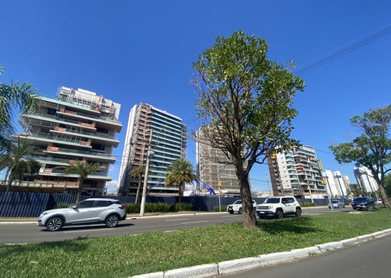 Paisagem mudou próximo ao Jockey Club devido à construção do Golden Lake