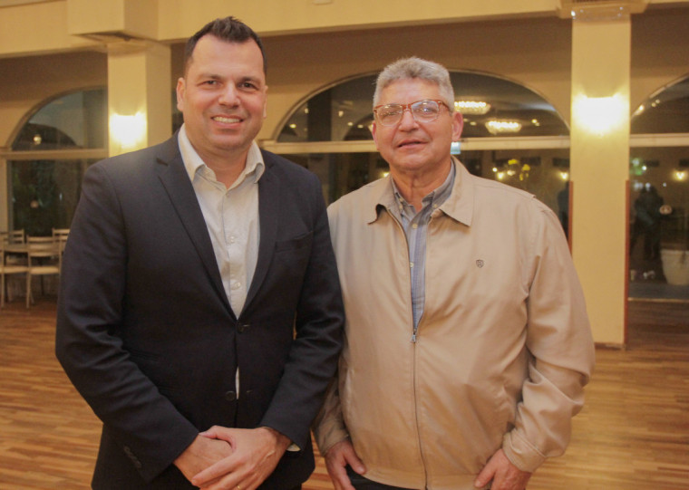 Leandro Adaime e Kalil Sehbe na Sociedade Libanesa