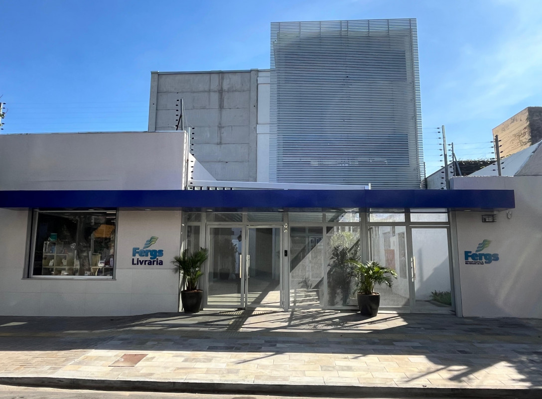 Fergs perdeu mais de 20 mil livros na cheia e voltou com nova estrutura da loja | FERGS/DIVULGAÇÃO/JC