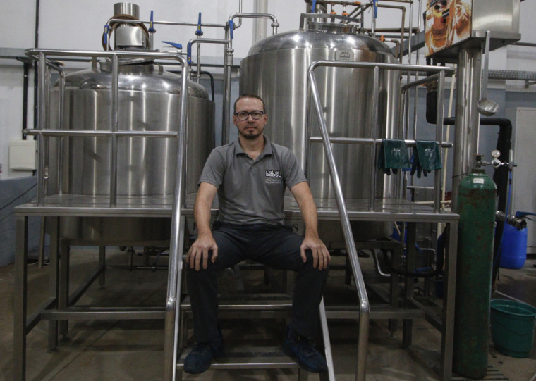 Humberto Fröelic viu a história da empresa, fundada em 2013, ser levada junto com as águas 