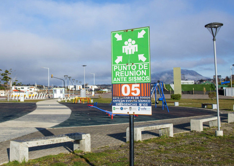 Tamb&eacute;m foi orientada a retirada de moradores em Ushuaia, no Sul da Argentina