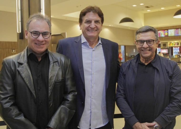 Alexandre Bugin, Jorge Baidek e Mauro Araujo