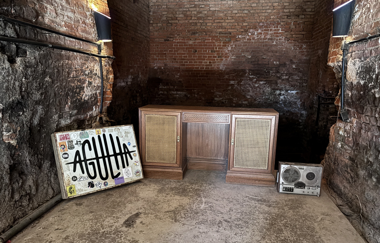 Agulha n&atilde;o voltou ao S&atilde;o Geraldo e prepara a instala&ccedil;&atilde;o nos t&uacute;neis da chamin&eacute; da antiga cervejaria | TIAGO FERREIRA WIEDEMANN/DIVULGA&Ccedil;&Atilde;O/JC