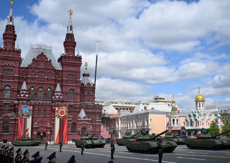 R&uacute;ssia organiza todo 9 de maio um grande desfile na Pra&ccedil;a Vermelha de Moscou