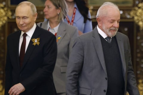 Lula e Putin falaram por telefone por iniciativa do governo brasileiro, informa Kremlin