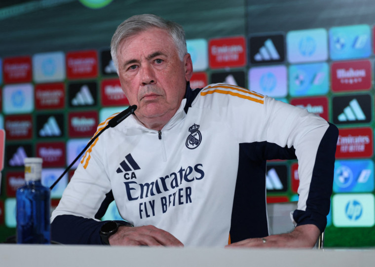 Ancelotti se mostrou insatisfeito com o anúncio de Ednaldo Rodrigues