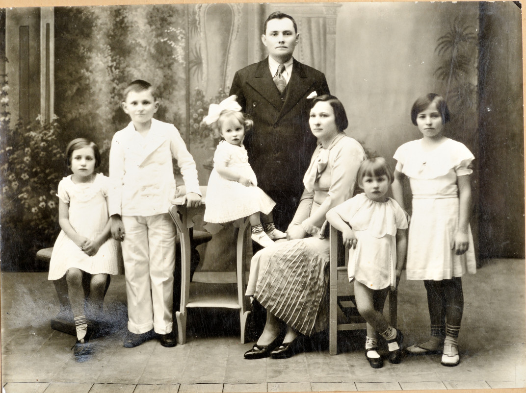 Giovanni Battista Gasperin e familia, pais do fundador Ernesto Bortolo Gasperin | Aida/Divulgação/JC