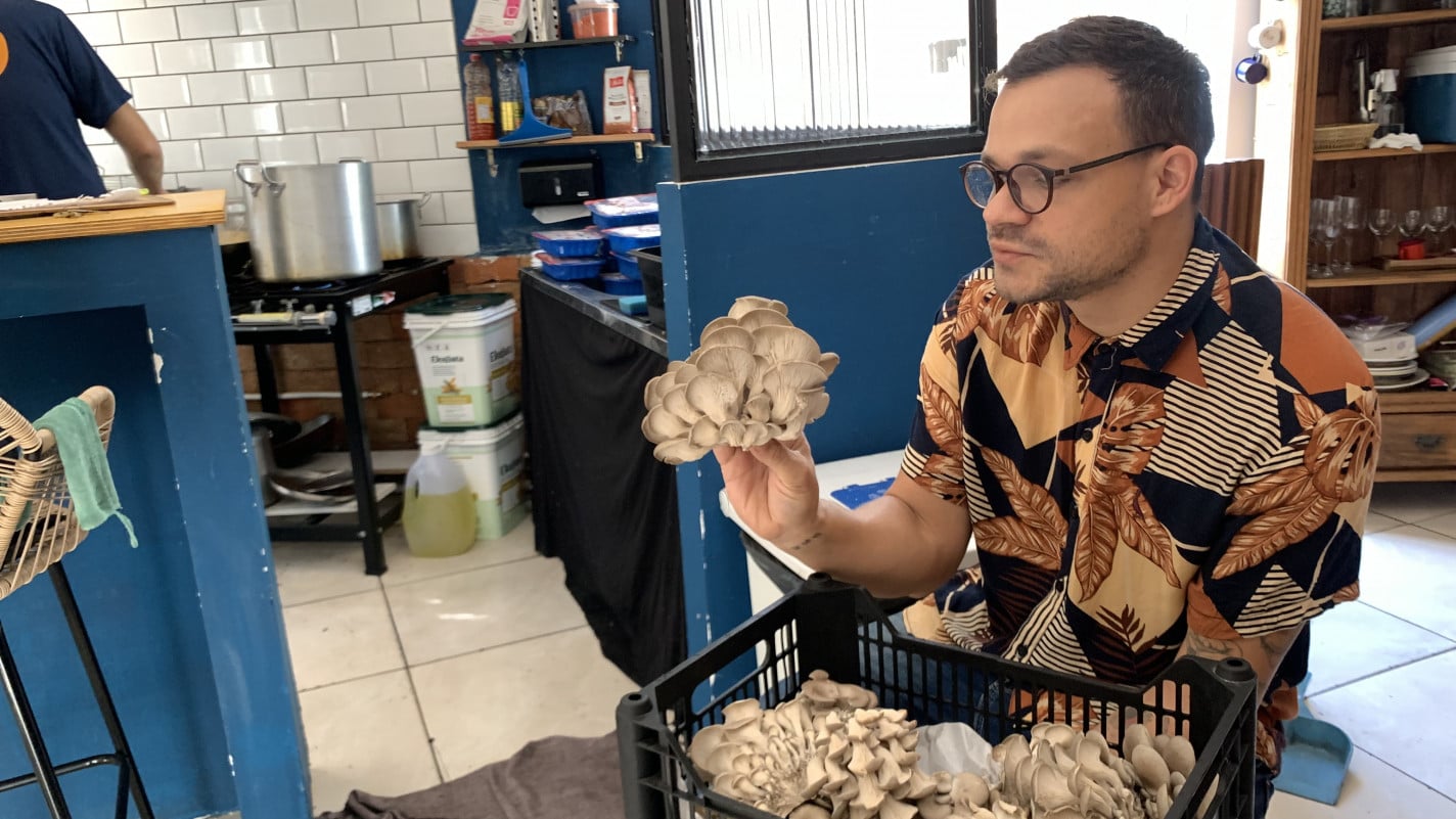 Rafael Gross é cozinheiro e um dos sócios do Amado Restaurante | DENER PEDRO/ESPECIAL/JC