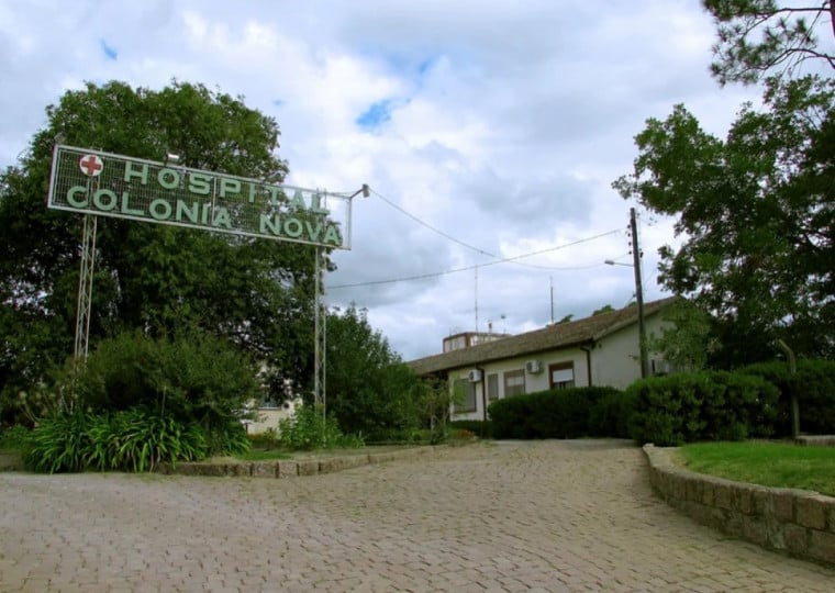 Hospital da Colônia Nova, em Aceguá, foi fundado em 1969, com recursos vindos da Alemanha