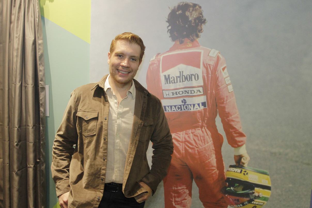 Produtor da YDreams, Lucas Olles Abertura da exposi&ccedil;&atilde;o imersiva 'Eu, Ayrton Senna da Silva' | EVANDRO OLIVEIRA/JC