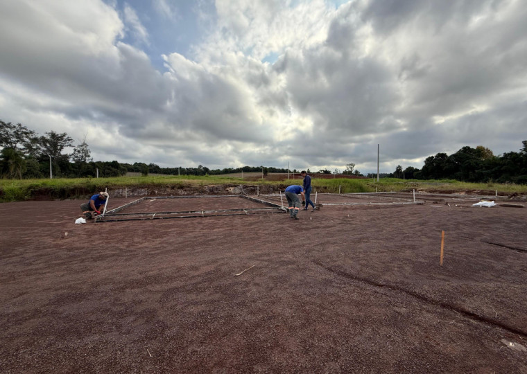 Com pouco mais de 44 metros quadrados, unidades habitacionais estão em construção no bairro São Bento