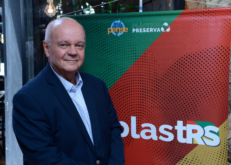 Alfredo Schmitt, presidente do Sinplast-RS e do Instituto SustenPlást