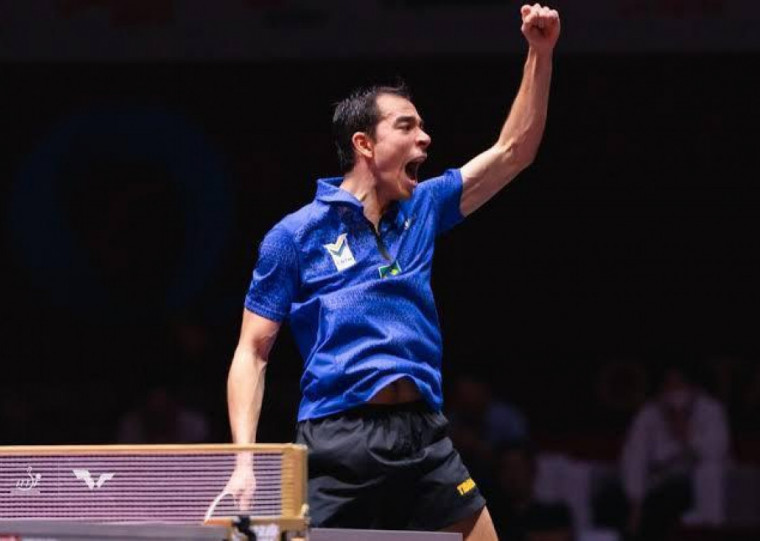 Hugo alcança seu melhor resultado em Mundiais e uma medalha inédita para o esporte brasileiro