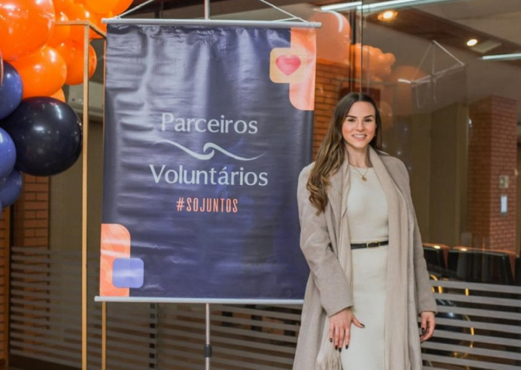  Luana Ramon, psicóloga e diretora voluntária da Parceiros Voluntários Caxias do Sul