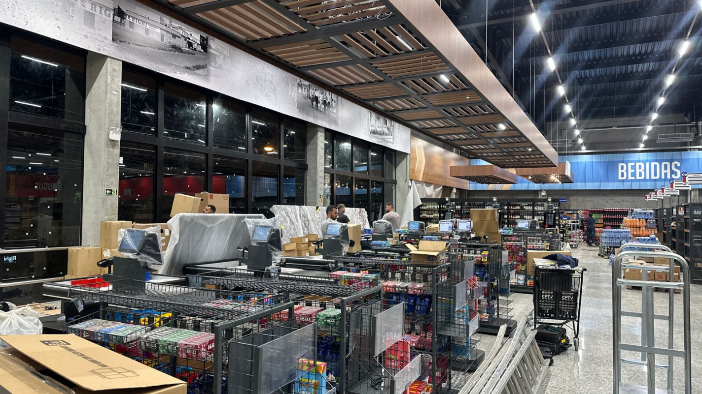 Loja tem 1,5 mil metros quadrados e mix com seleção mais diferenciada para clientela onde fica  | RIGHI SUPERMERCADOS/DIVULGAÇÃO/JC