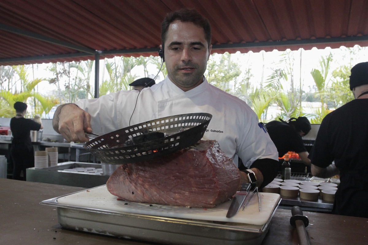 Chef Rodrigo Guimar&atilde;es | EVANDRO OLIVEIRA/JC