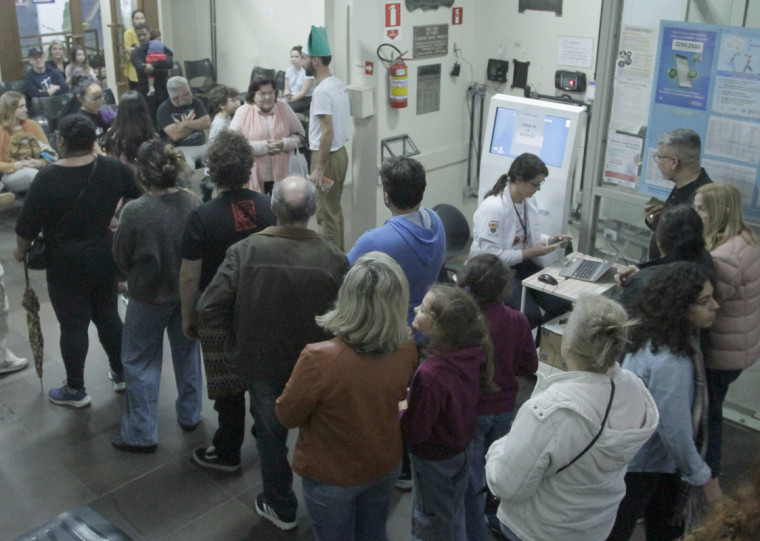 Dia D de vacinação - Porto Alegre - centro de saúde modelo 