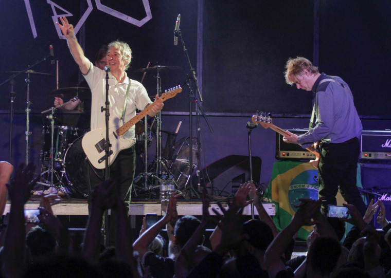 Banda britânica Buzzcocks fez show no Opinião na última terça-feira