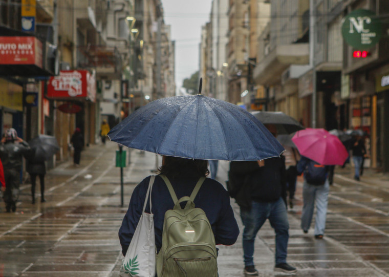 Nesta quinta-feira, os acumulados já atingiram os 67 mm somente na capital gaúcha
