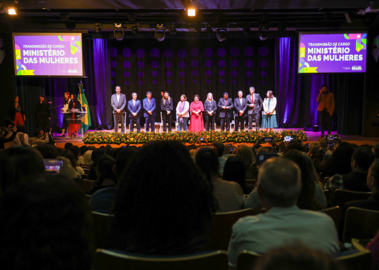 Discursaram no evento as ministras Márcia Lopes e Gleisi Hoffmann, da Secretaria de Relações Institucionais, além de Cida Gonçalves, ex-ministra da pasta