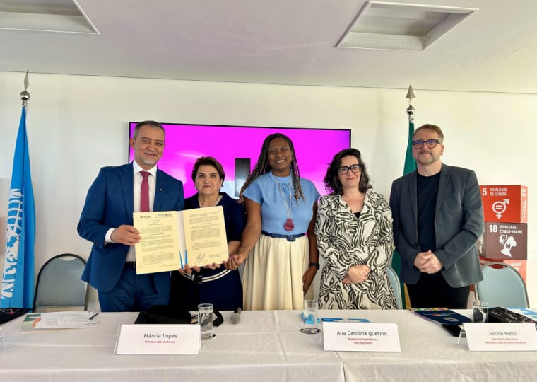 Evento marcou a retomada do movimento HeForShe no Brasil