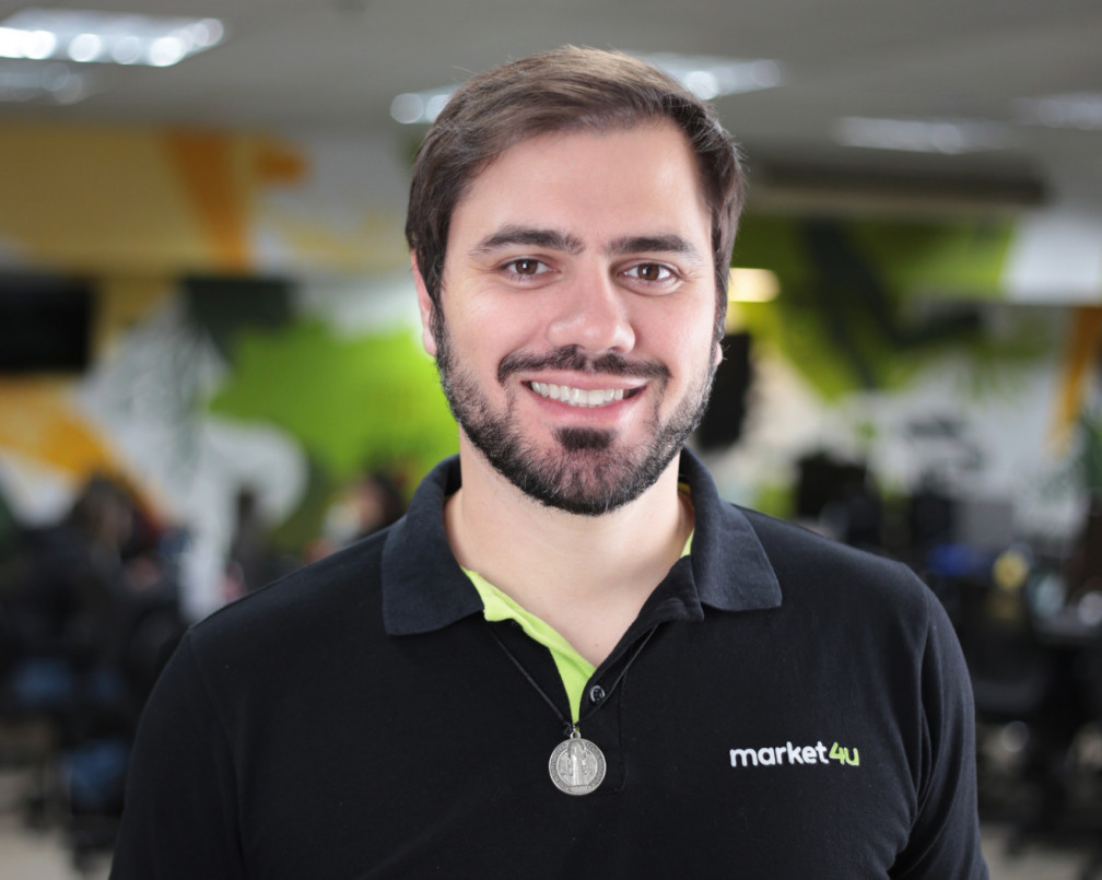 Eduardo Córdova, CEO e fundador do market4u