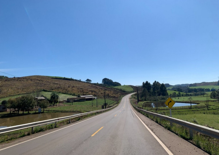 Ligação entre Guabiju e Nova Araçá foi inaugurada neste ano pelo governo do Estado