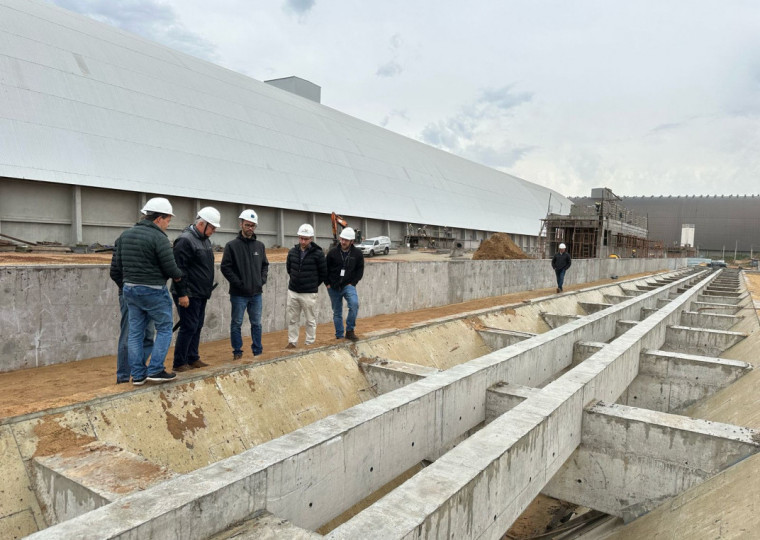 Diretoria da empresa pública acompanha expansão de infraestrutura voltada ao escoamento de grãos