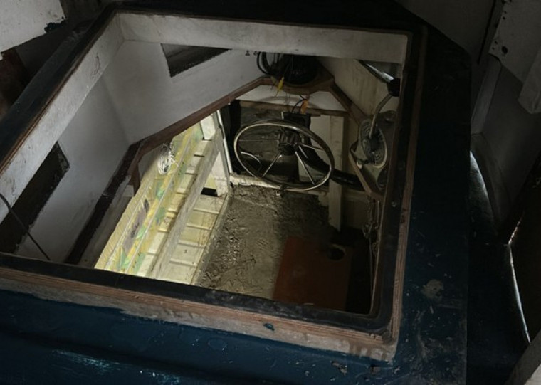 A embarcação semissubmersível seria usada para levar cocaína para a Europa