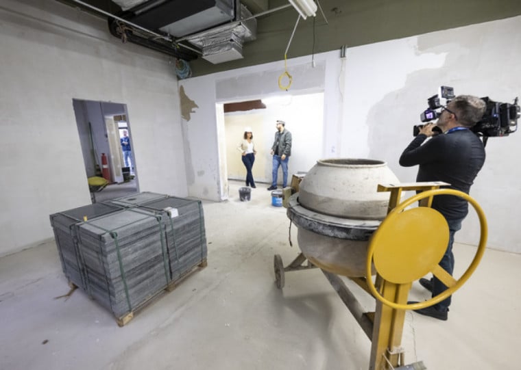 Aproximadamente 25% da obra já está finalizada