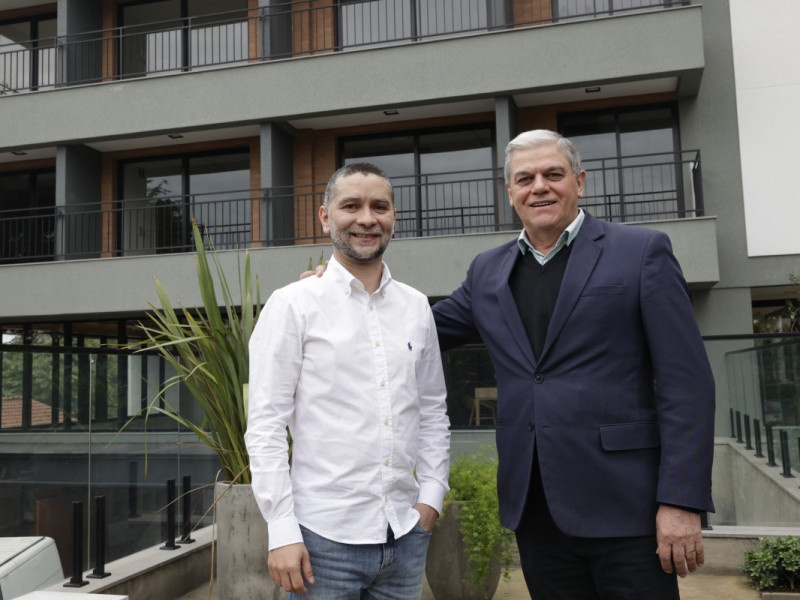 Ismael Bertamoni e Juarez D'Ambros estão à frente do Merano Foto: TÂNIA MEINERZ/JC