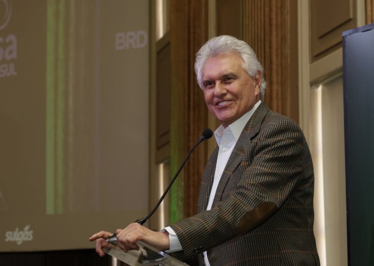 Governador de Goiás, Ronaldo Caiado teve filiação confirmada neste sábado 