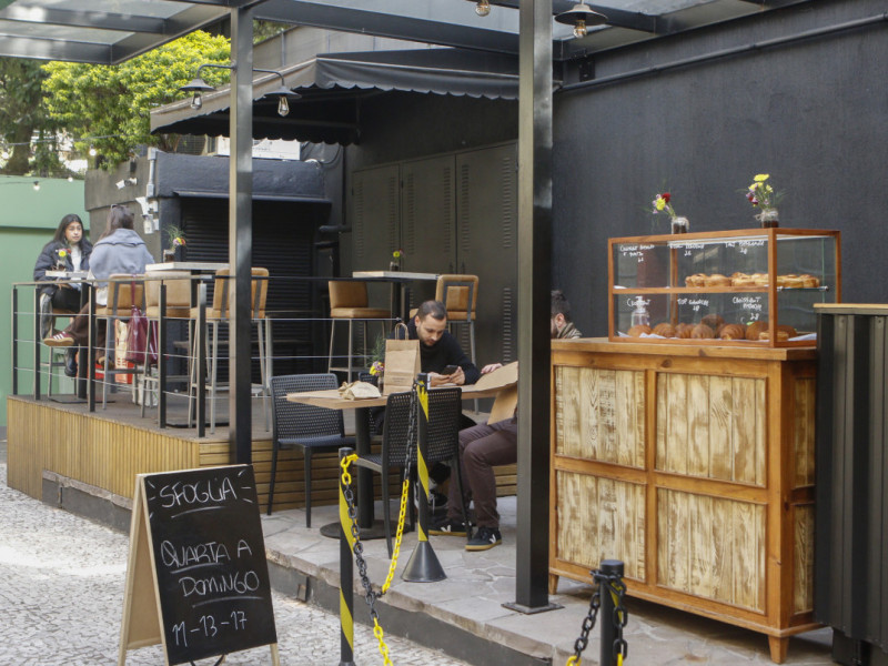 A Sgoflia fica no P&aacute;tio Ivo Rizzo, no Moinhos de Vento Foto: BRENO BAUER/JC