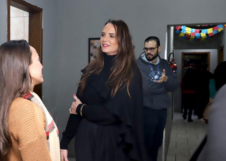 Brunet teve contato com refugiados que vivem na cidade