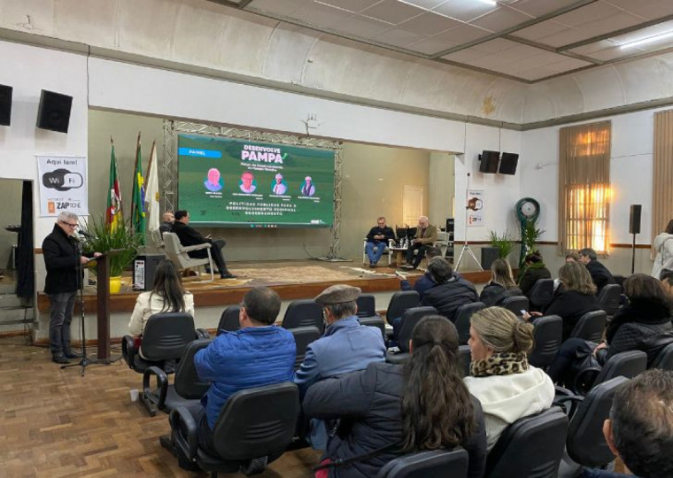 Evento no Palacete Pedro Osório, em Bagé, teve lançamento de carta de intenções que prega colaboração entes entes públicos e privados