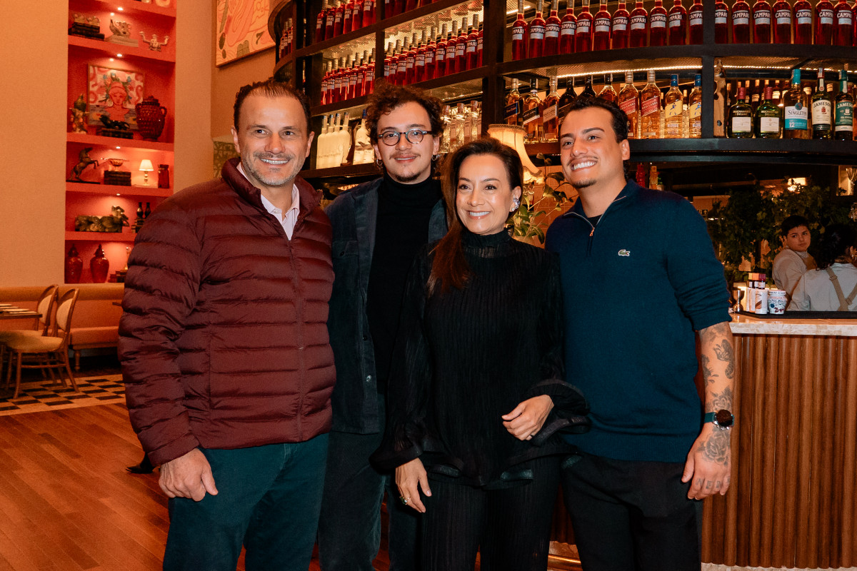 Julinho, Lorenzo, Patrícia e Pablo Cavichioni | BÁRBARA RIBEIRO/CINEMA PARADISO/DIVULGAÇÃO/JC