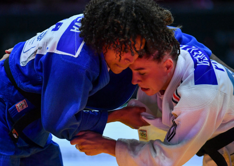 Rafaela Silva perdeu a disputa para a mongol Gankhaich Bold