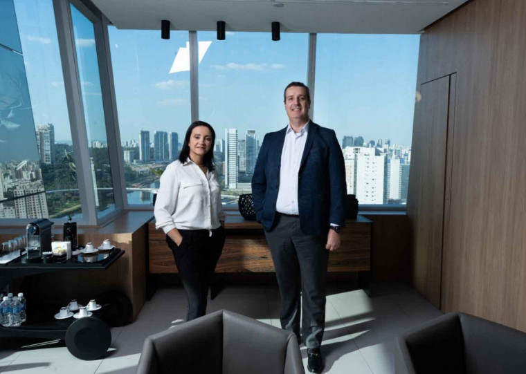 Márcia Abreu e Silvinei Toffanin são sócios da Direto Group
