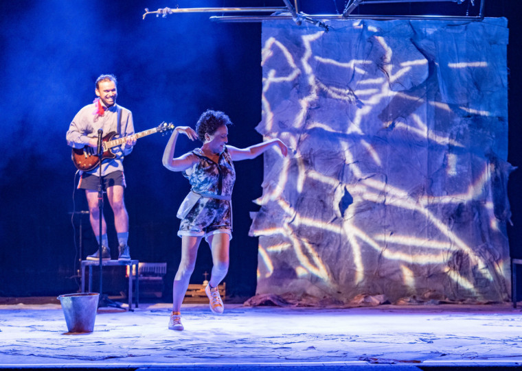 'A Força da Água', do Grupo Pavilhão da Magnólia, foi uma das atrações do Palco Giratório 2025