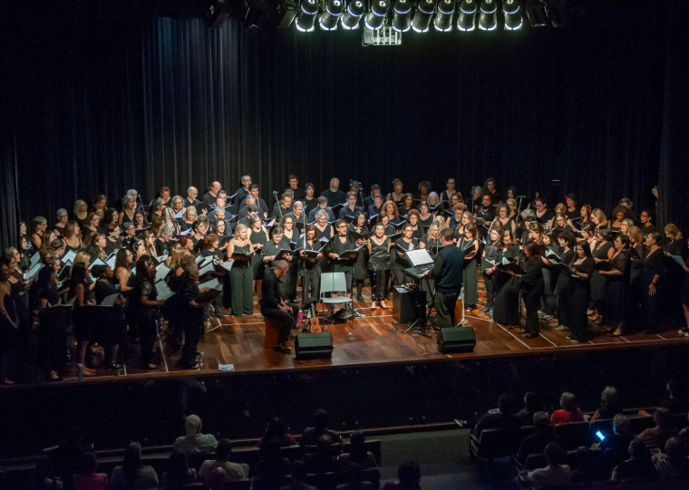 Concerto deste final de semana será apresentado por cerca de 160 vozes, o maior número de participantes do Coral da UFCSPA em treze anos de atuação