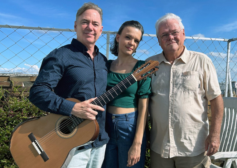 Na noite de quarta-feira, o trio musical apresentará 14 canções de autoria dos três intérpretes, inéditas ou em arranjo inédito