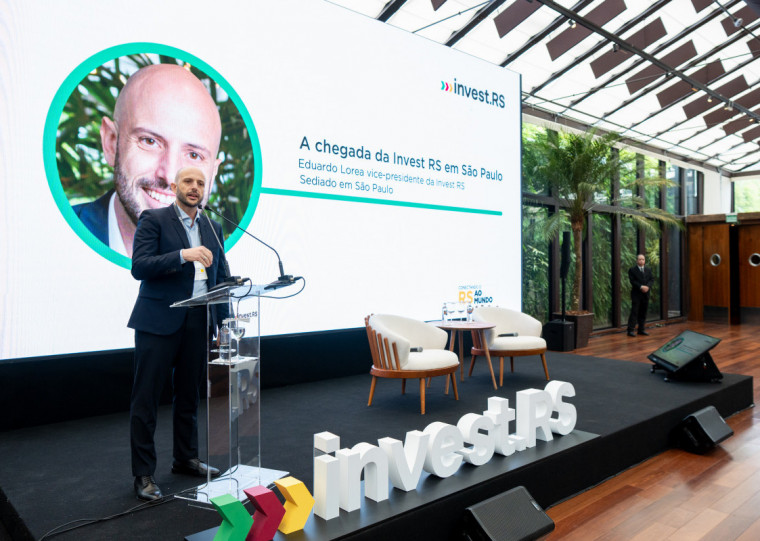 Vice-presidente da Invest RS e chefe do escritório em São Paulo, Eduardo Lorea destacou contato com setores para além do agro