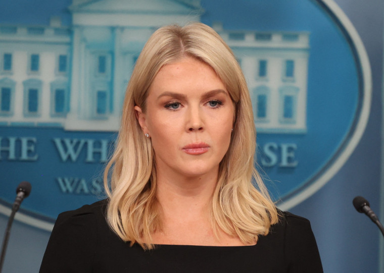  Karoline Leavitt disse que Trump est&aacute; interessado em manter a diplomacia 