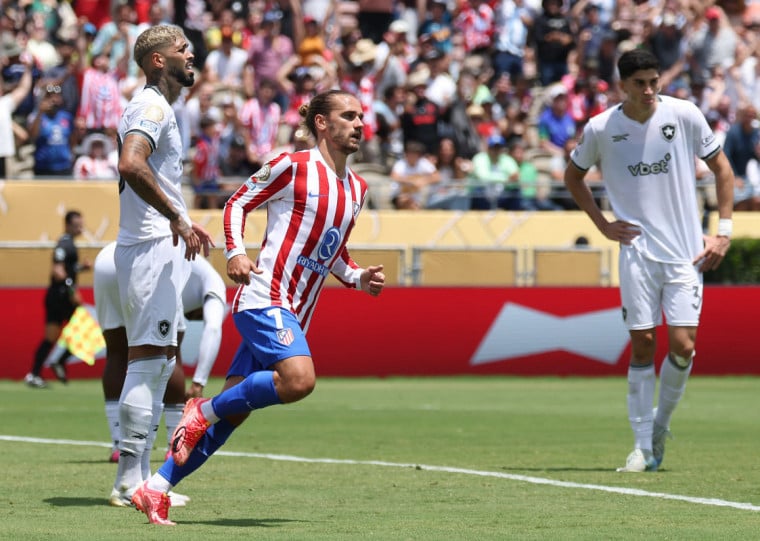 Griezmann foi o autor do único gol da partida 