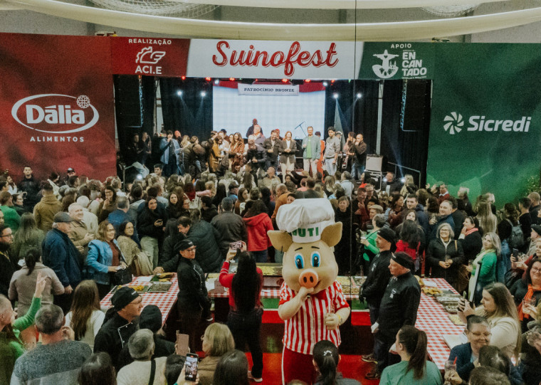 Mais de 40 mil pessoas passaram pelo município de Encantado para aproveitar a programação da Suinofest 2025