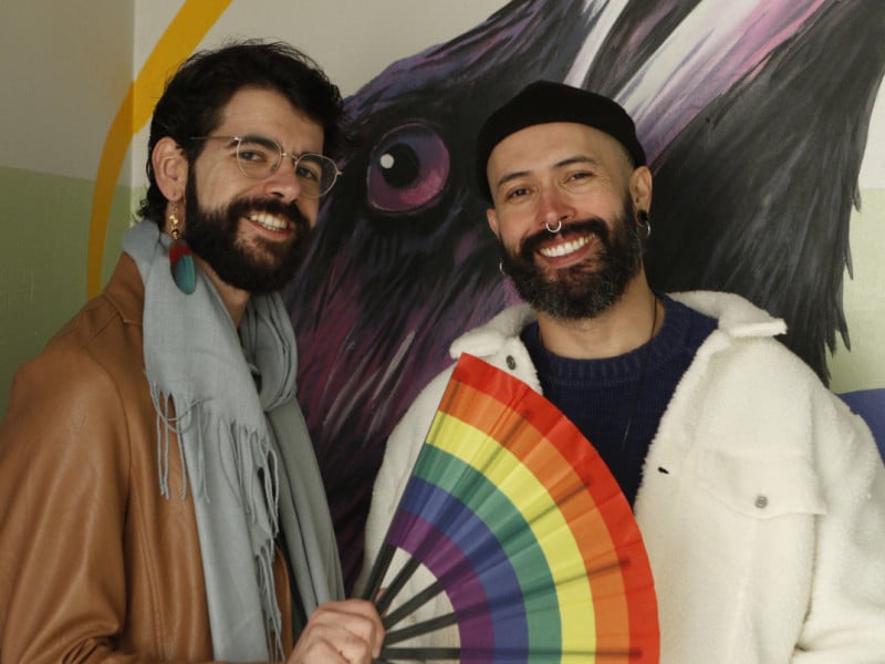 Lucas Tadeu e Gabriel Oliveira est&atilde;o &agrave; frente do novo neg&oacute;cio do bairro Moinhos de Vento Foto: BRENO BAUER/JC