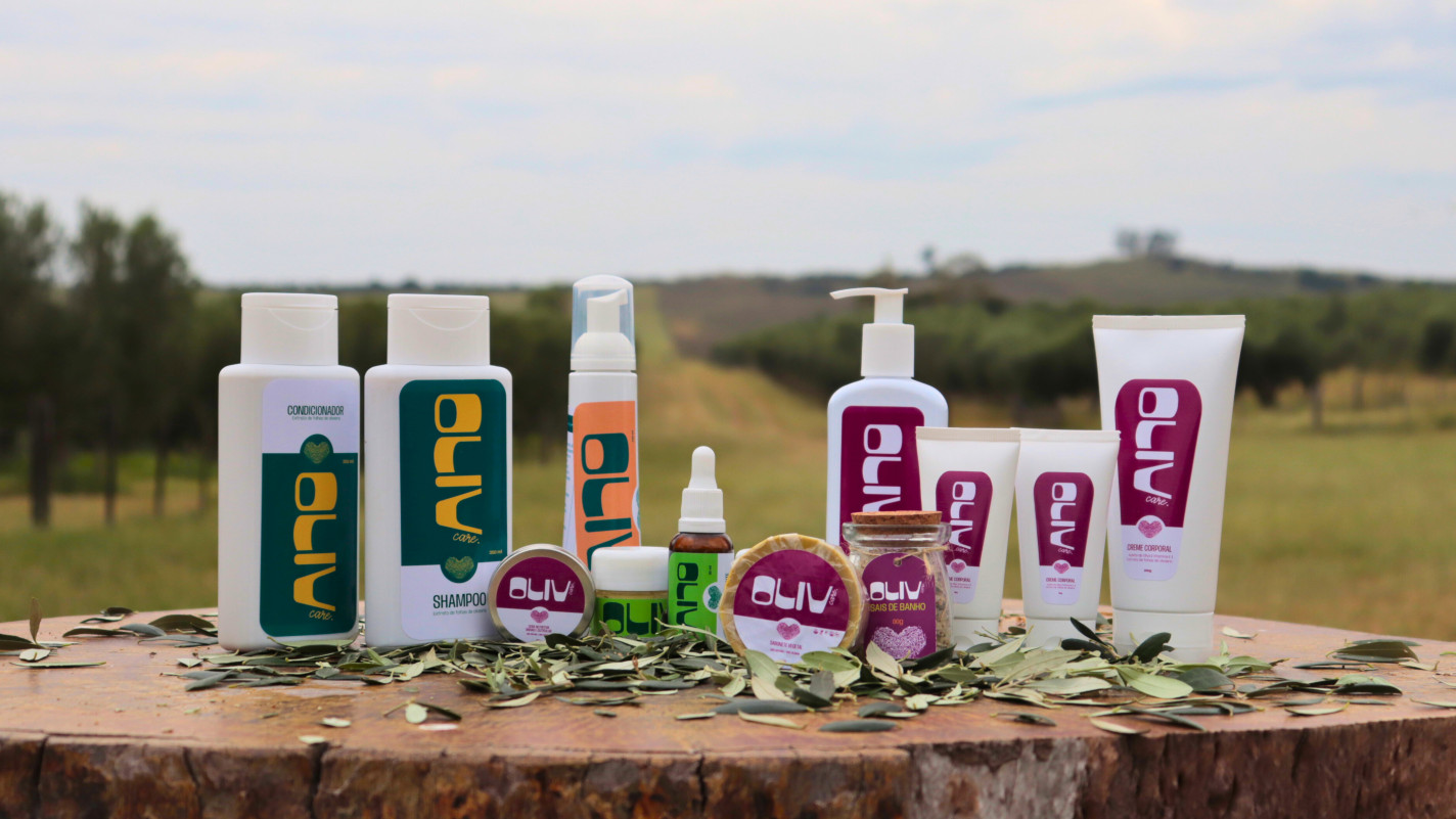 A marca conta com produtos desenvolvidos para o rosto, cabelos, corpo e mãos | Oliv Care/Divulgação/JC