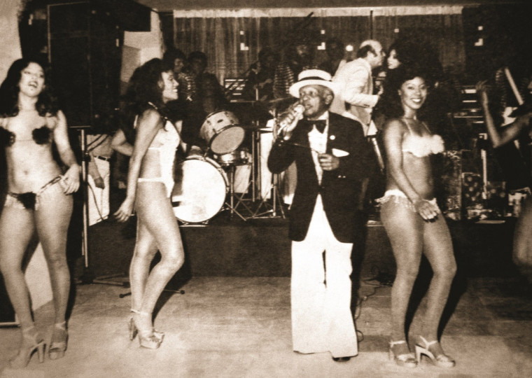 Rubens Santos (em foto de show realizado em 1996): 